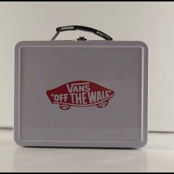 Vans Off The Wall Checkerboard Metal Lunch Box - Picture 3 of 8